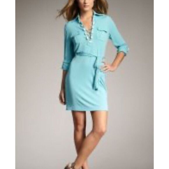 Royal Underground‎ Grunge Jersey Dress Women Small Deep V-neck Jeweled Y2K 90’s - Picture 1 of 12